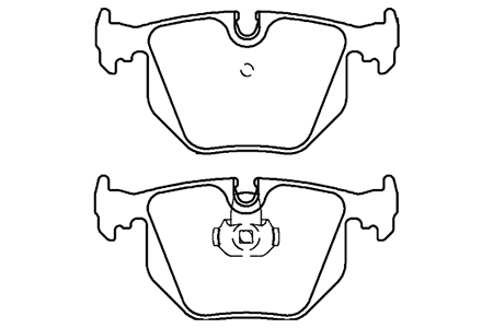 BY-2002寶馬老7系 X3 X5 M3 M5剎車片